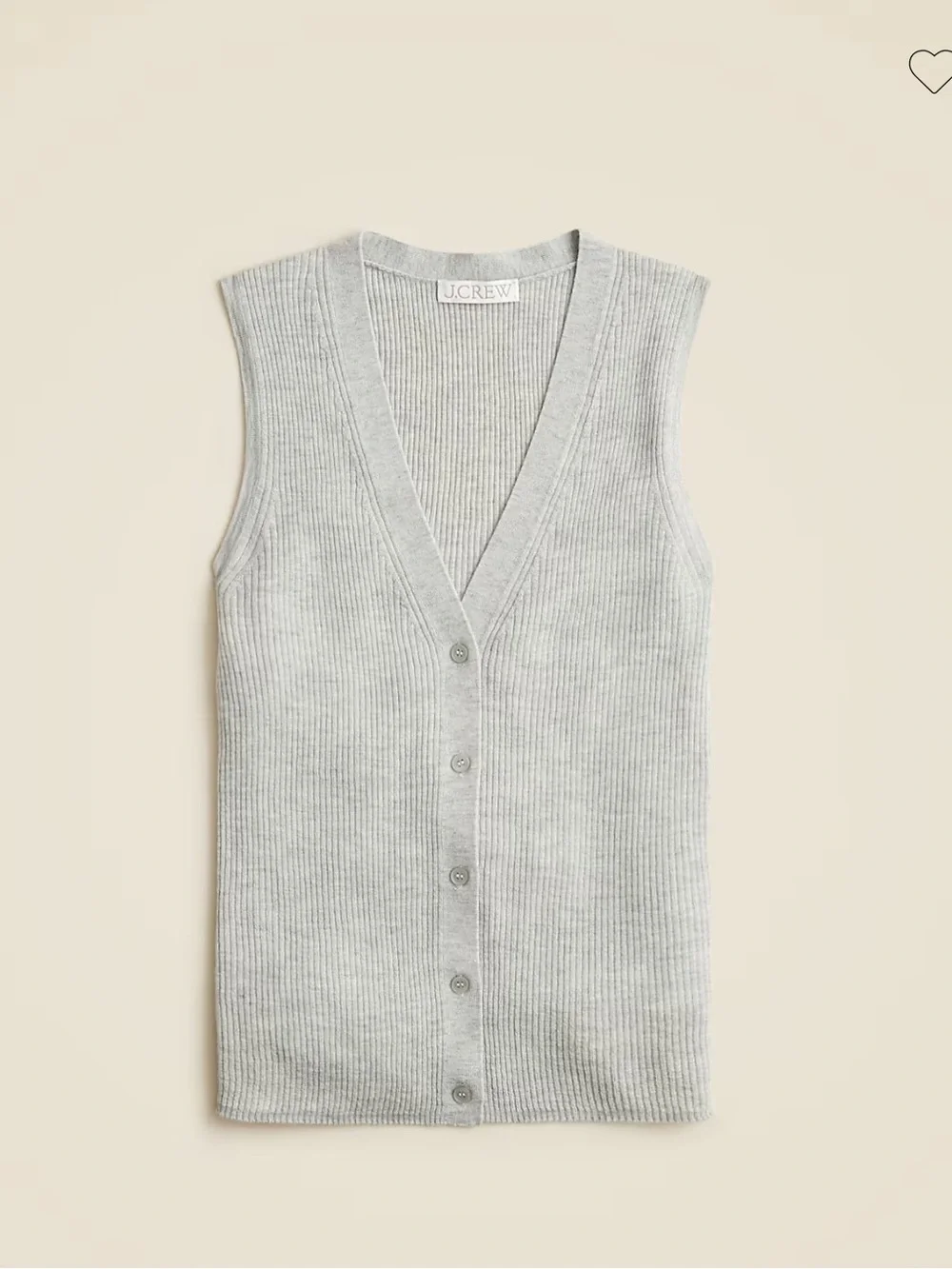 J. Crew Cashmere Silk Bend Sweater Shell